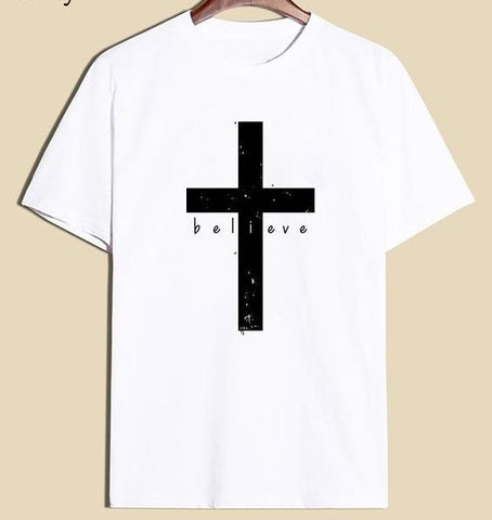 Jesus Believers Cross Shirt