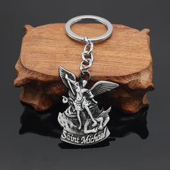 Archangel Saint Michael Pendant Keychains
