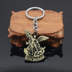 Archangel Saint Michael Pendant Keychains
