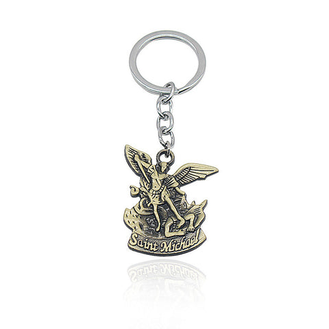 Archangel Saint Michael Pendant Keychains