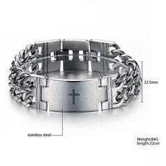 Punk Jesus Cross Bracelets