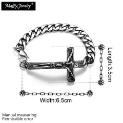Jesus Cross Bracelet INRI