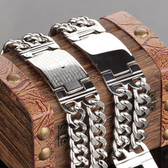 Punk Jesus Cross Bracelets