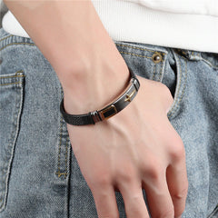Jesus Cross Bracelet Stainless