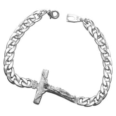 Crucifix Jesus Piece Bracelet