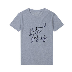Just Jesus Printed T-Shirt