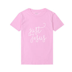 Just Jesus Printed T-Shirt
