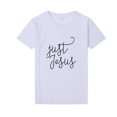 Just Jesus Printed T-Shirt