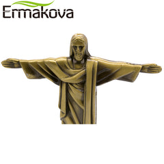 Metal Jesus Figurine