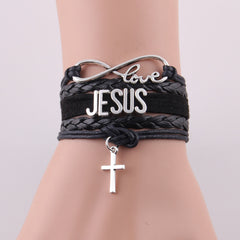 Infinity Love JESUS bracelet
