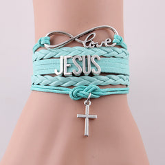 Infinity Love JESUS bracelet