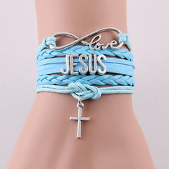 Infinity Love JESUS bracelet