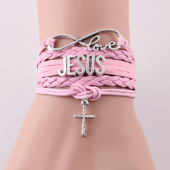 Infinity Love JESUS bracelet