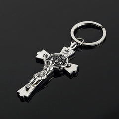 Styling Jesus Cross Keychain
