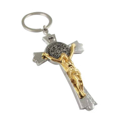 Styling Jesus Cross Keychain