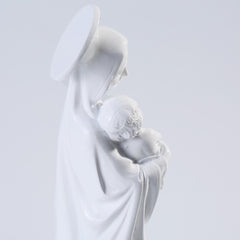 Virgin Mary Holding Jesus Statue