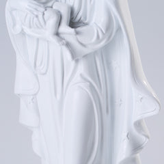 Virgin Mary Holding Jesus Statue