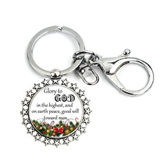 Bible Verses Keychain
