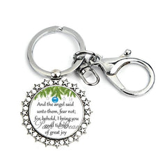 Bible Verses Keychain