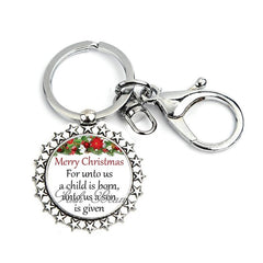 Bible Verses Keychain