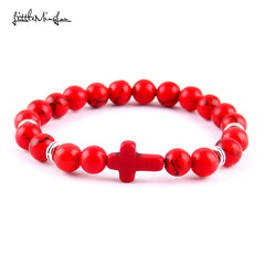 Beads Bracelets Cross