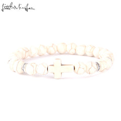 Beads Bracelets Cross