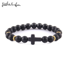Beads Bracelets Cross