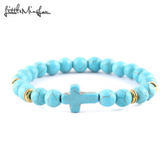 Beads Bracelets Cross