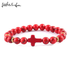 Beads Bracelets Cross