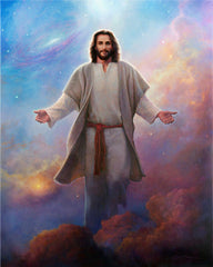 Painting Cross Stitch Religion Jesus