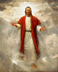 Painting Cross Stitch Religion Jesus