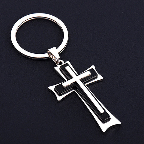 Crucifix Keychain