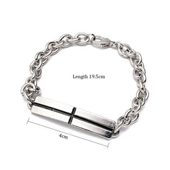 Simple Metal Jesus Bracelet