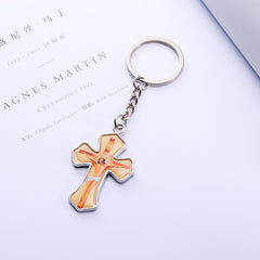 Charms Jesus Cross Keychain