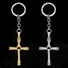 Jesus Cross Pendant Keychain