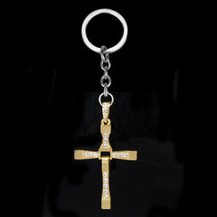 Jesus Cross Pendant Keychain