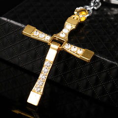 Jesus Cross Pendant Keychain