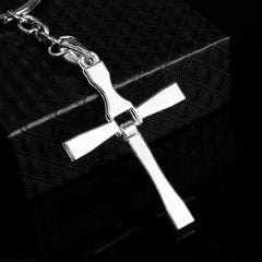 Jesus Cross Pendant Keychain