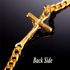 Crucifix Jesus Piece Bracelet